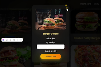 build restaurant website and online food ordering system