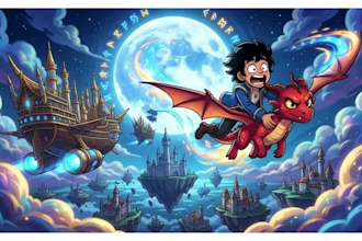 create cartoon animation video with characters and story