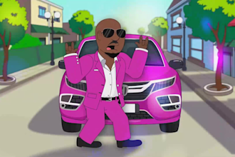create professional custom adult 2d animation