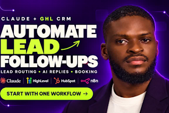 claude email automations ghl CRM setup expert marketing CRM claude ghl ai leads