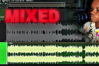 mix and master your song as a mixing and mastering engineer
