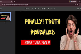 create a catchy you tube thumbnail