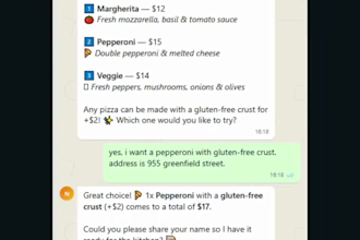 build a custom whatsapp ai agent and chatbot for your business
