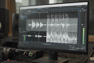 do forensic audio editing, cut, cleanup, enhance, repair, remove noise, and echo