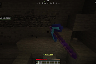 make a simple minecraft features with skripts