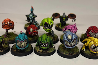 paint your warhammer miniatures and models
