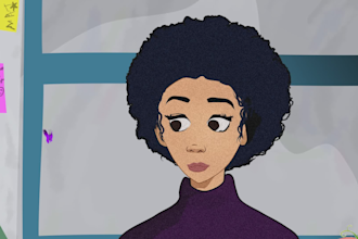 create a music video, birthday or storytelling 2d animation