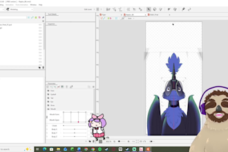 design and rig a high quality bust up vtube model