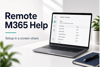 set up microsoft 365 users, permissions, and shared files