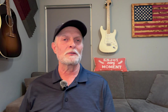 record senior male ugc video for testimonial human ugc video presenter