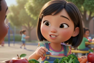 do 2d 3d character design and character animation for learning kids animation