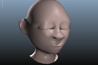 make blendshapes for facial mocap, morph target animation, face rig blend shapes