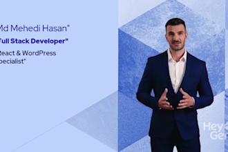 a professional wordpress business websit