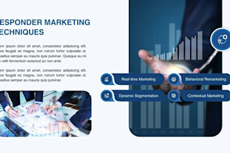 create a minimalist presentation design
