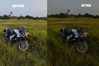 do professional before and after video editing