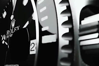 do hyper realist 3d watch animation, 3d watch design, watch rendering, 3d watch