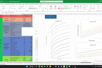 do mechanical engineering calculations and design using excel sheets