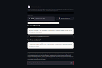 build a rag ai chatbot that chats with your pdfs and documents