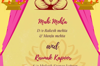 create video invitation for wedding and party