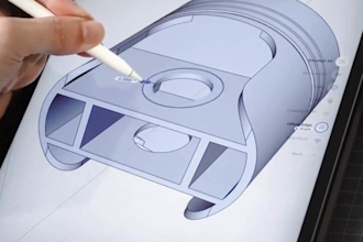 model 3d cad in solidworks or fusion 360 for digital printing or manufacturing