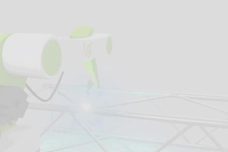 3d robotic welding cell animation, industrial machine animation, explainer video