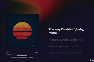 design a professional spotify banner or header for artists