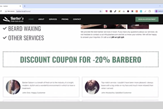 hair salon appointment booking system