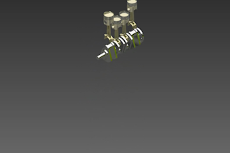 create 3d cad models and mechanical parts in autodesk inventor
