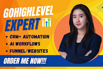 setup gohighlevel CRM automation gohighlevel workflow gohighlevel expert