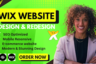 build wix business website redesign sqaurespace website design wix business
