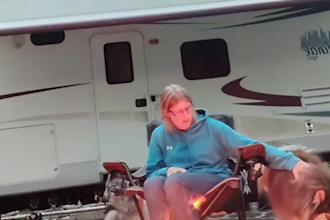 female ugc short form video ads for rv and travel brands