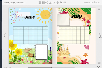 design custom digital products like planners, calendars