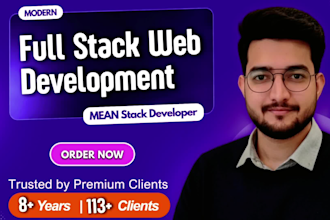 be your angular developer for the angular website, CRM, dashboard, node js API