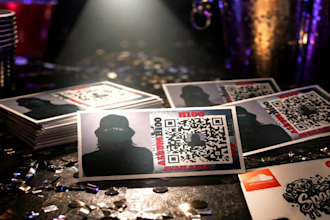 profetional custom business card, custom made stickers