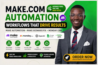 fix make scenario make automation make com automation for monday crm make com