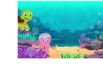 make 2d cartoon animation, kids rhymes and cartoon songs