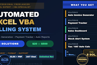 create automated excel vba billing system with invoice and payment tracker