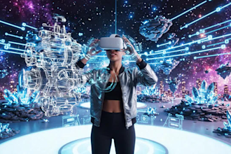 create immersive ar app VR app and virtual try on experience using unity