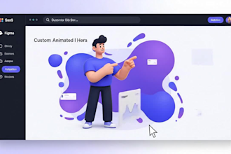 do realistic 3d rive animation,  interactive rive animation for web and app
