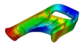perform moldflow analysis, simulation plastic flow and fill analysis with report