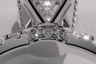 make cinematic 3d jewelry product animation jewelry render, and cgi jewelry