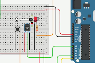 build arduino and esp based robots, read sensors, and iot prototypes for you
