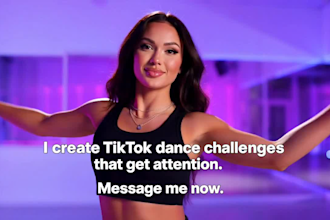 make trending tiktok dance content to promote your music or brand