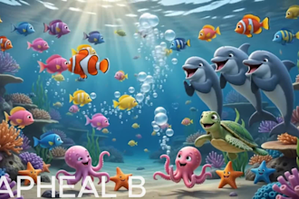 3d pixar ai animation kids cartoon ai storytelling disney pixar style animation