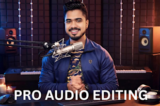professionally edit and repair any type of audio