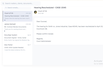 build custom legal, contract and office management software