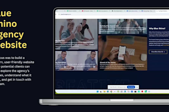 design digital marketing agency website