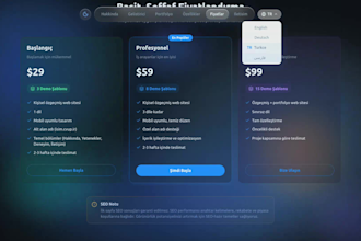 create a modern, multilingual resume website for you