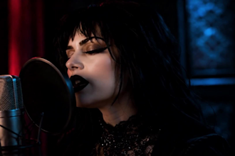 do epic ai cinematic metal music video, kpop, jpop, rap, horror dark gothic