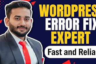 fix wordpress errors and bugs fast